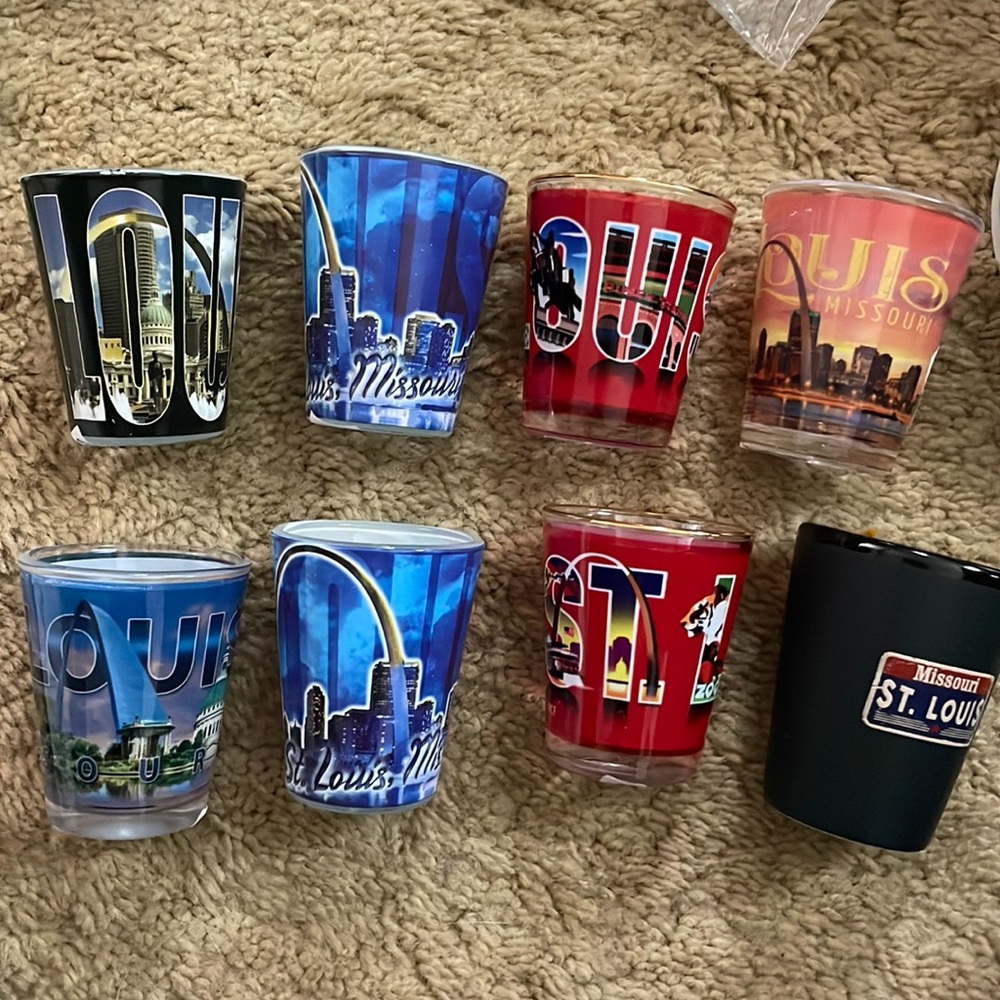 St.Louis shot glasses -8